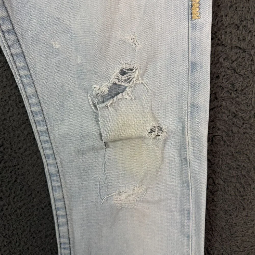 True Religion Jeans Mens 30 (Fits 31x29) Blue Geno Super T Light Wash Denim